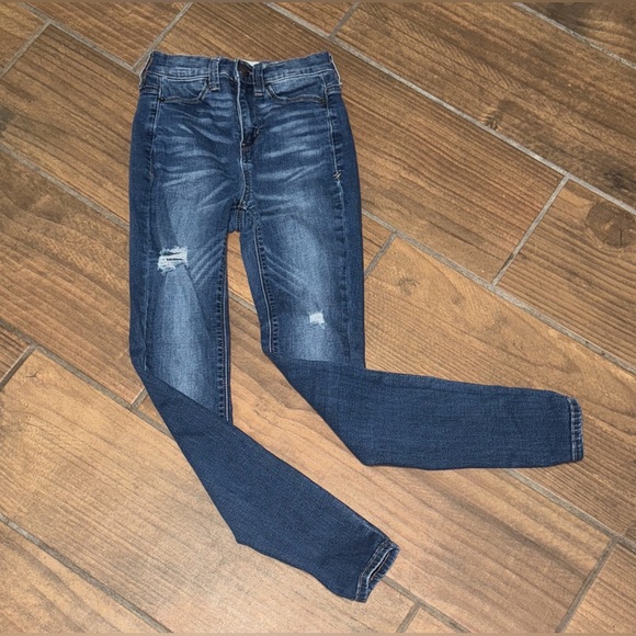 Mudd Women's Dark Blue Skinny Jeans - Picture 1 of 7